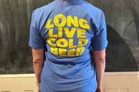Unisex “Long Live Cold Beer” T-shirt