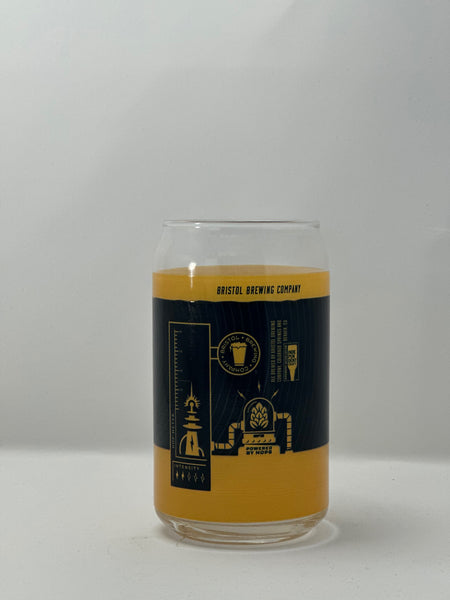 peace lily beer Hazy IPA Beer Can Glass – Bristol Brewing