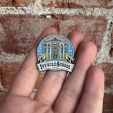 Engraved Enamel Pins