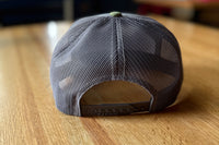Retro Trucker Hat with Leather Patch