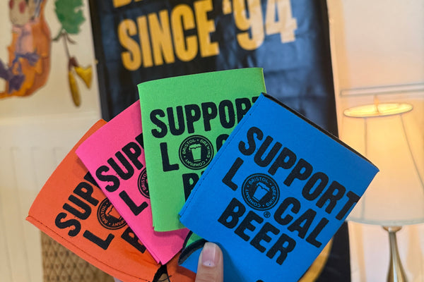 Support Local Beer Koozie