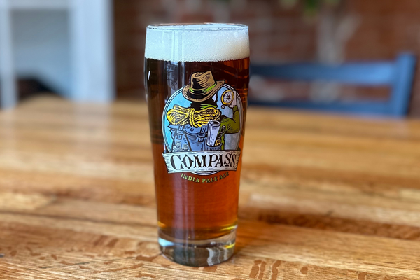 Compass Beer Glass